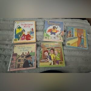 Bundle of 5 A Big Little Golden Books